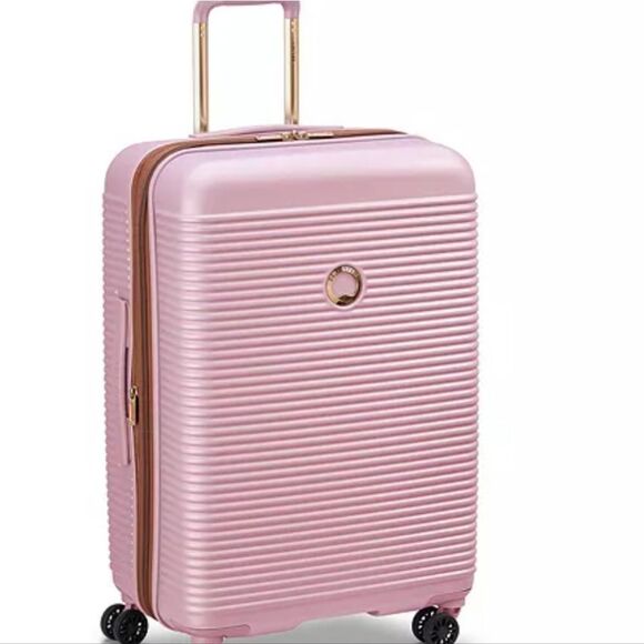 Delsey Paris Freestyle 24" Hard Side Spinner Luggage- Peony - Picture 1 of 14